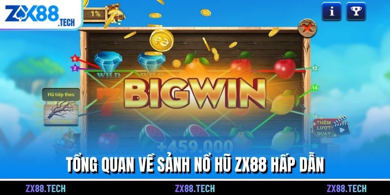 Tổng quan về sảnh nổ hũ ZX88 hấp dẫn